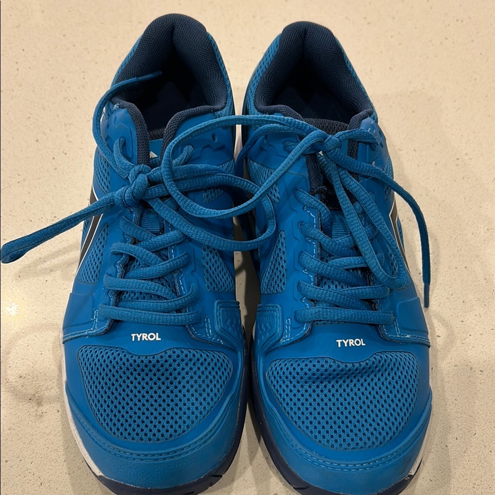 Tyrol Blue Men's Pickleball Sneakers with Vibram Sole